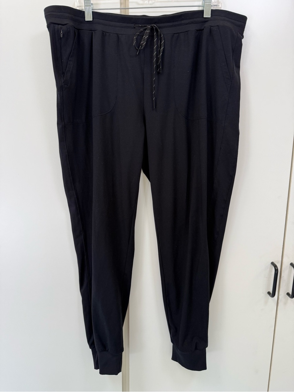 Zella XL Jogger Black Women's Drawstring Pants Joggers moisture wicking